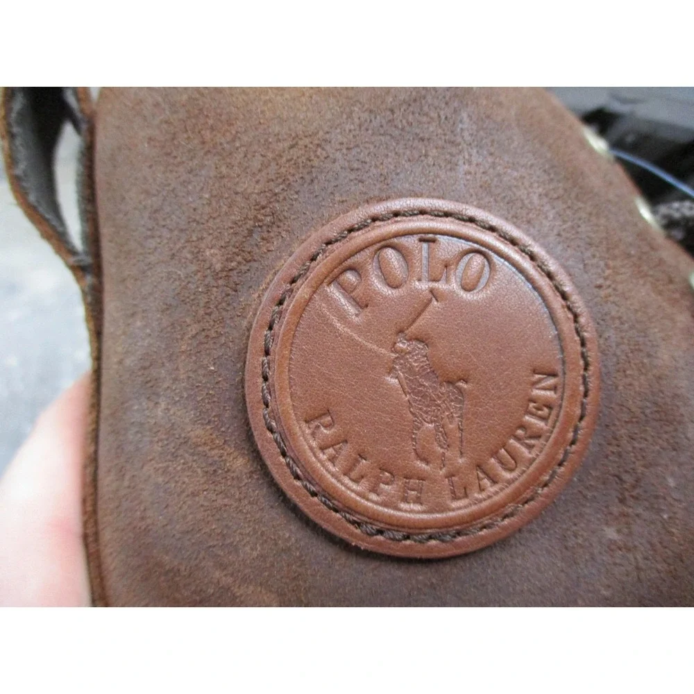 Polo Ralph Lauren Boots Mens Size 11 Brown Tan Oslo High BT WP Duck Waterproof